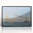 "Romanticism Art: Nautical Scene - Historical Maritime Canvas Print"