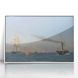 "Romanticism Art: Nautical Scene - Historical Maritime Canvas Print"