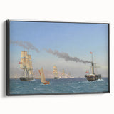 "Romanticism Art: Nautical Scene - Historical Maritime Canvas Print"