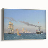 "Romanticism Art: Nautical Scene - Historical Maritime Canvas Print"