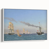 "Romanticism Art: Nautical Scene - Historical Maritime Canvas Print"