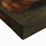 Romanticism Art: Skinned Ox Head - Goya's Historical Canvas Print