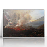 Romanticism Art: Eruption of Vesuvius - Historical Canvas Print