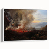 Romanticism Art: Eruption of Vesuvius - Historical Canvas Print