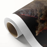 Romanticism Art: Eruption of Vesuvius - Historical Canvas Print