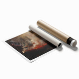 Romanticism Art: Eruption of Vesuvius - Historical Canvas Print