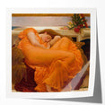 "Romanticism Art: Flaming June - Historical Canvas Print Masterpiece"