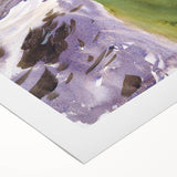 Romanticism Art: Rushing Water - Vibrant Landscape Canvas Print