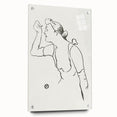 Impressionism Wall Art - Elegant Line Portrait - French Impressionist Art