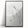 Impressionism Wall Art - Elegant Line Portrait - French Impressionist Art