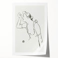 Impressionism Wall Art - Elegant Line Portrait - French Impressionist Art