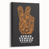 Stone Temple Pilots Retro Hand Poster Art – Vintage Rock Print