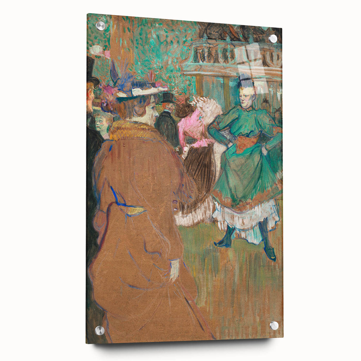 Impressionist Landscape - Moulin Rouge Scene - French Impressionist Art