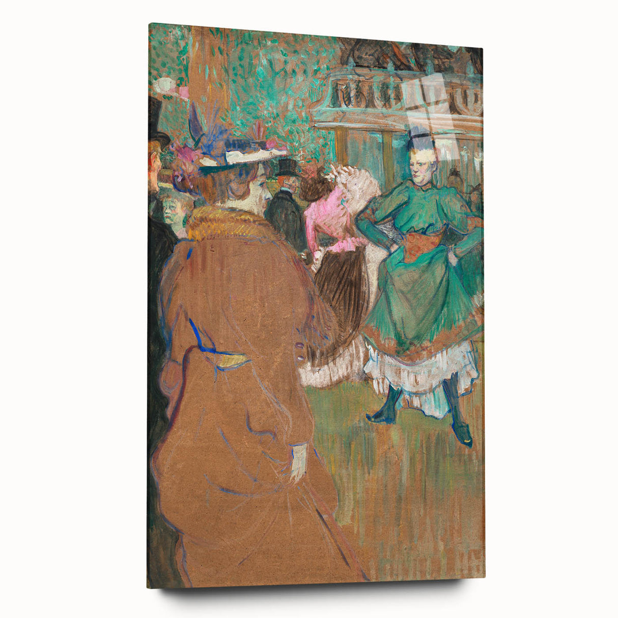 Impressionist Landscape - Moulin Rouge Scene - French Impressionist Art