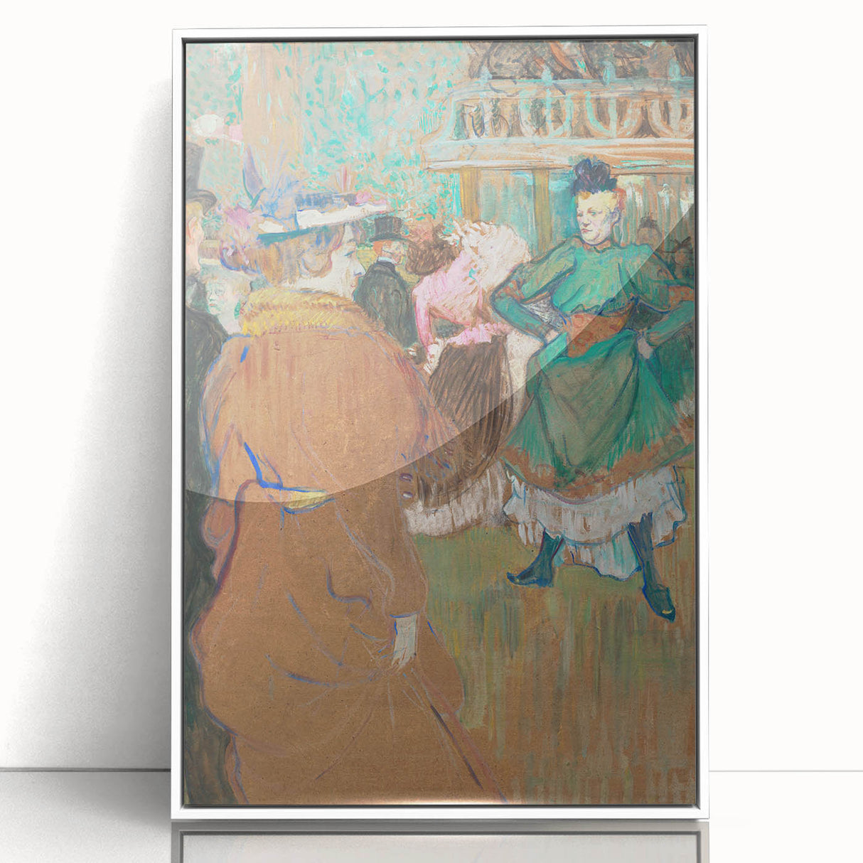 Impressionist Landscape - Moulin Rouge Scene - French Impressionist Art
