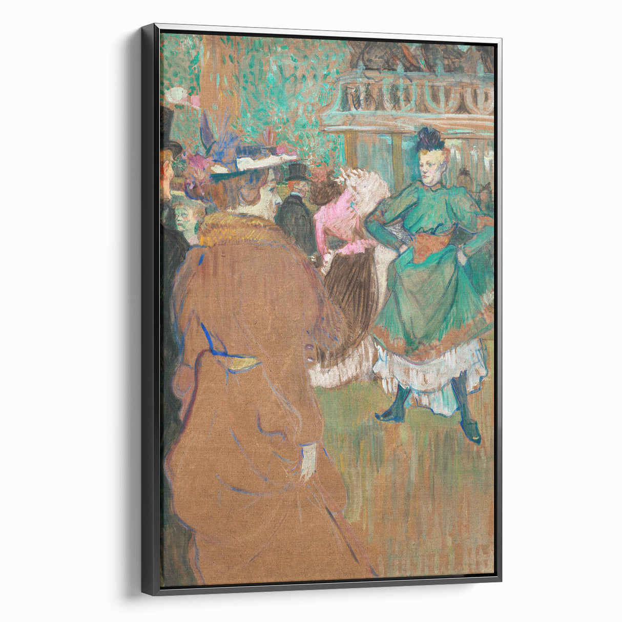 Impressionist Landscape - Moulin Rouge Scene - French Impressionist Art