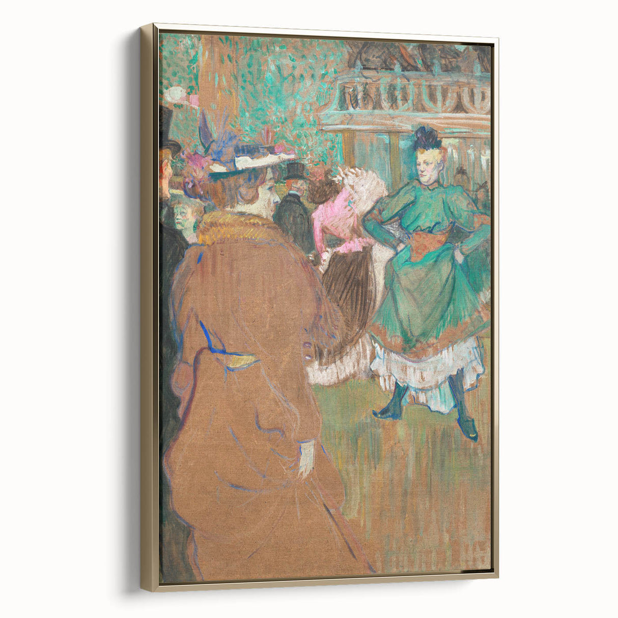 Impressionist Landscape - Moulin Rouge Scene - French Impressionist Art