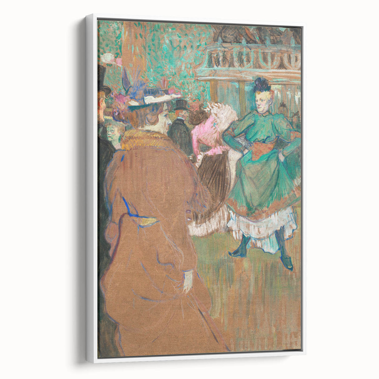 Impressionist Landscape - Moulin Rouge Scene - French Impressionist Art