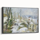 Impressionist Art – Vibrant Garden with Blossoming Flowers