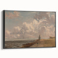 Harwich Lighthouse Romantic Landscape - Canvas by John Constable