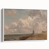Harwich Lighthouse Romantic Landscape - Canvas by John Constable