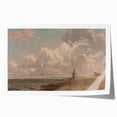 Harwich Lighthouse Romantic Landscape - Canvas by John Constable