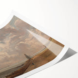 Harwich Lighthouse Romantic Landscape - Canvas by John Constable