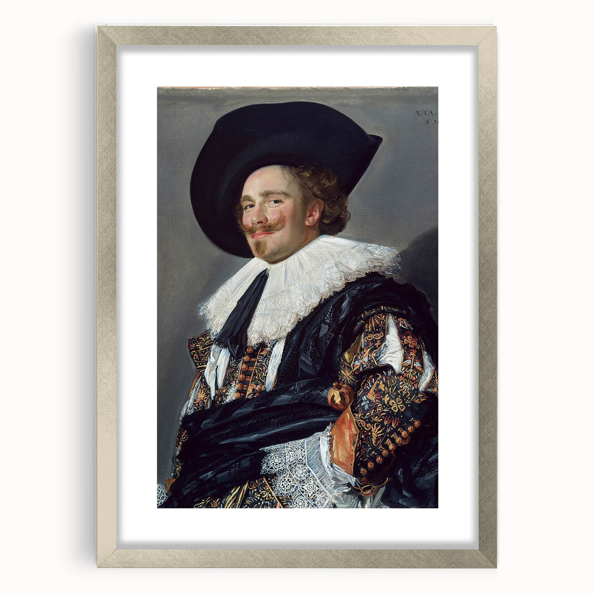 Baroque Art Masterpiece - Elegant Historical Portrait Wall Art