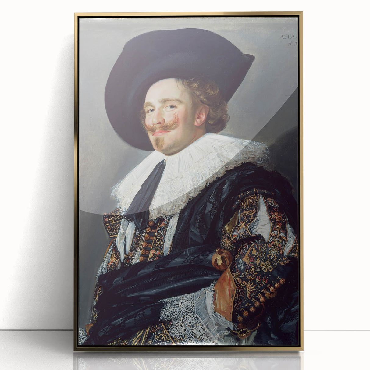 Baroque Art Masterpiece - Elegant Historical Portrait Wall Art