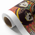 The Beatles Retro Poster Art – Psychedelic Music Wall Decor