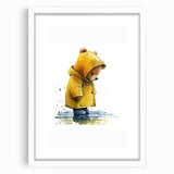 Rainy Day Teddy Boys Room Wall Art – Kids Wall Art Prints