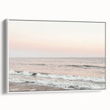 Extra large vintage poster art on framed canvas featuring colorful, abstract designs; ideal for living room decor.