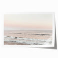 Extra large rolled canvas print featuring a floral design in pastel shades, ideal for art wall dining room decor.