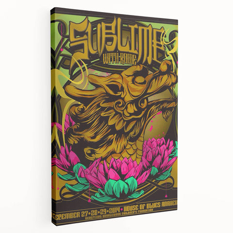 Sublime with Rome 2014 Poster – Vintage Concert Art