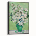 Impressionist Wall Art - Roses in Vase by Van Gogh - French Impressionism