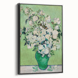 Impressionist Wall Art - Roses in Vase by Van Gogh - French Impressionism
