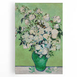Impressionist Wall Art - Roses in Vase by Van Gogh - French Impressionism