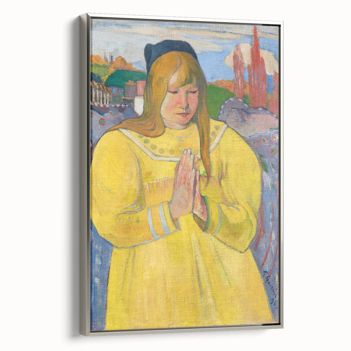 Young Christian Girl | Modern Art Print by Paul Gauguin