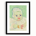 Impressionist Wall Art - Roulin's Baby by Van Gogh - French Portrait Art