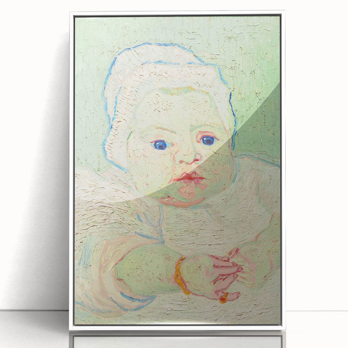 Impressionist Wall Art - Roulin's Baby by Van Gogh - French Portrait Art