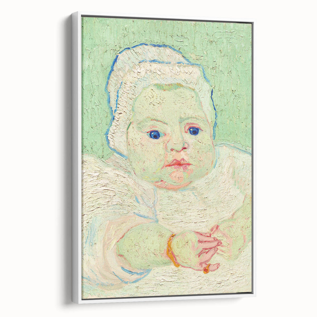 Impressionist Wall Art - Roulin's Baby by Van Gogh - French Portrait Art