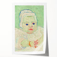Impressionist Wall Art - Roulin's Baby by Van Gogh - French Portrait Art