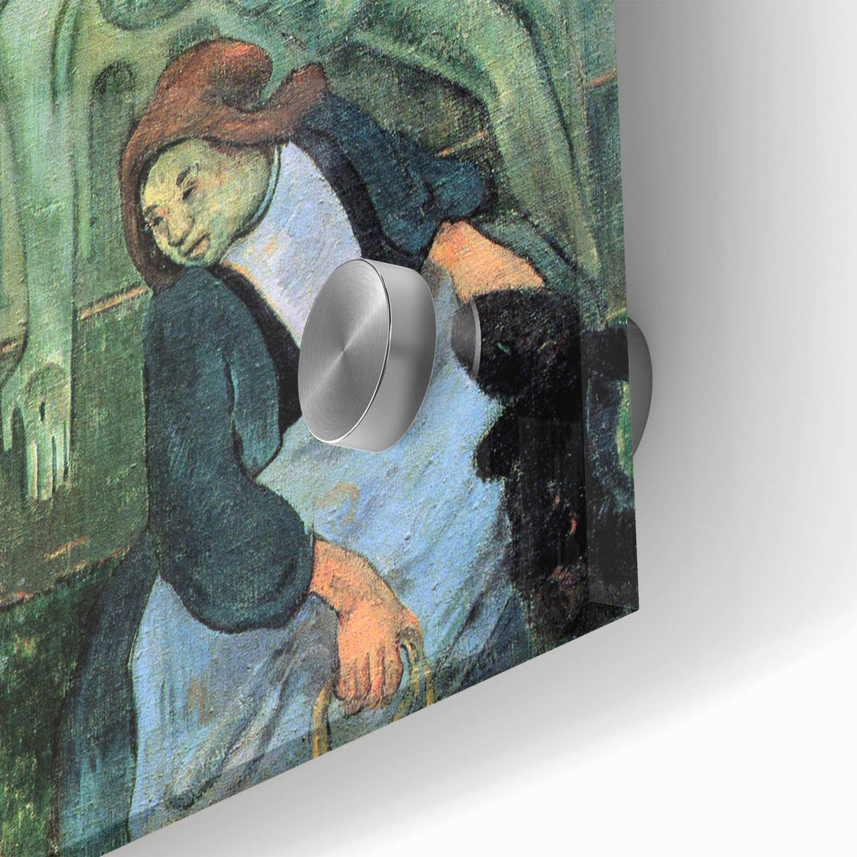 The Green Christ | Modern Art Print by Paul Gauguin