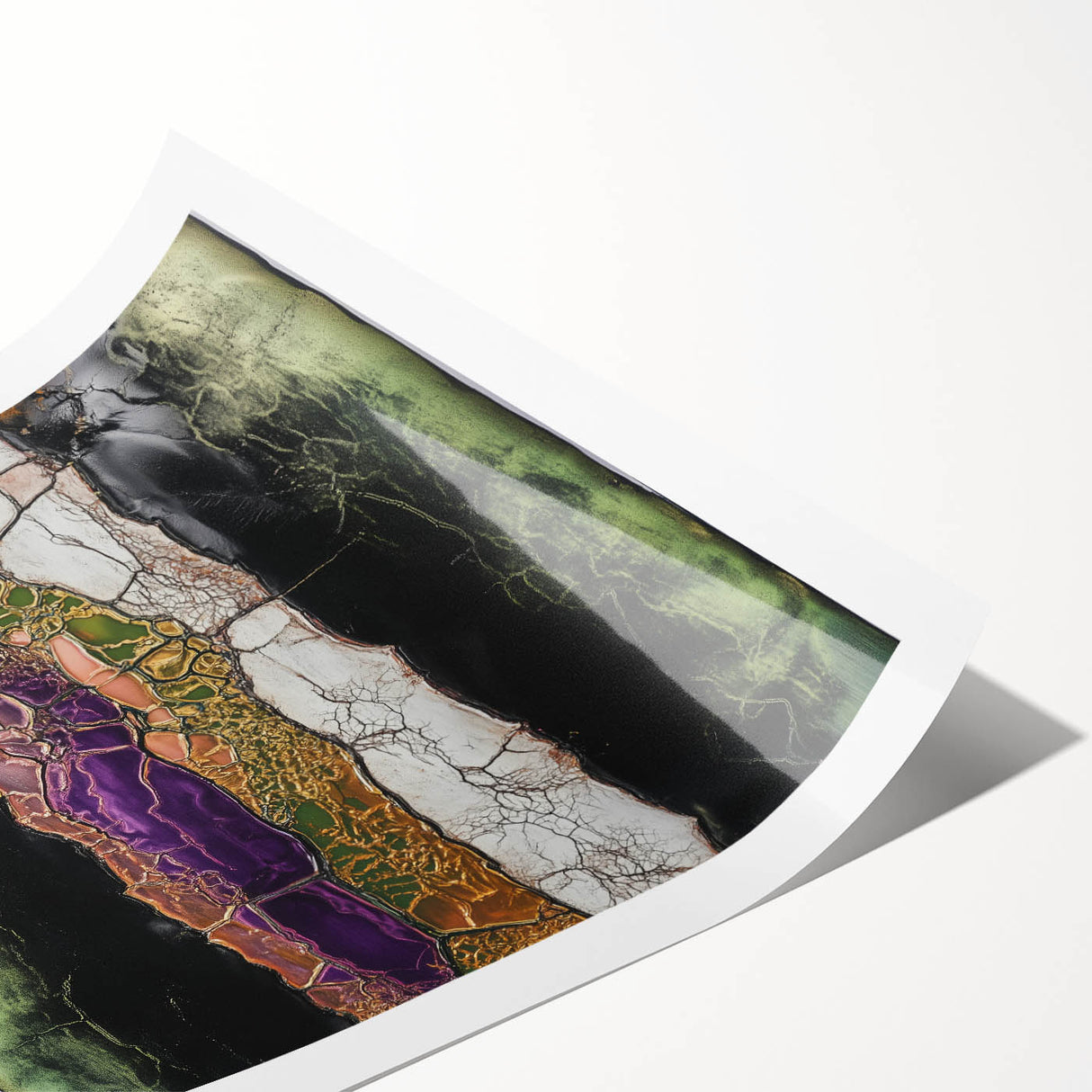 Luxury Textured Abstract Wall Art - Canvas & Framed Print
