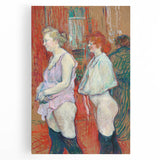 Impressionist Wall Art - Rue des Moulins by Toulouse-Lautrec - French Art