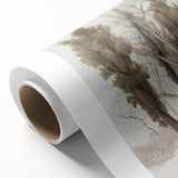 Vibrant rolled canvas print showcasing a stunning landscape design with rich colors and intricate details, elegantly packaged in a protective cardboard tube for easy transport and display. Ideal for enhancing home decor with nature-inspired art.