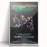 Retro Ghostbusters Poster Art - Vintage 80s Movie Prints