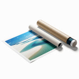 Extra large rolled print depicting a lush Brazilian landscape, ideal for classy bathroom wall art.