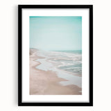 Abstract art print featuring textured swirls in vibrant colors on a large canvas, ideal for living room decor.