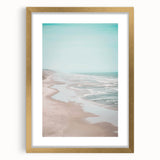 Extra large abstract art print featuring textured swirls in gold and cream tones on canvas, ideal for living room decor.